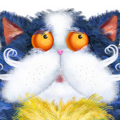 Cute Cat Cross Stitch Pattern