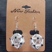 Handmade Triangle Pentagon Geometric Earrings Jewellery
