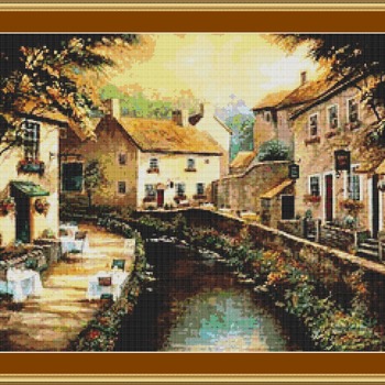 Bill's Pub Cross Stitch Pattern