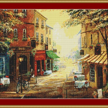 Bogey's Pub Cross Stitch Pattern