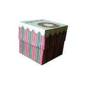 Gift for You Christmas Paper Craft Gift Box Template
