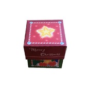 Christmas Star Gift Box Template Paper Craft PDF Instant Download