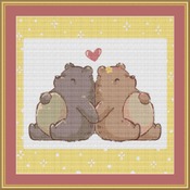 Cute Bears Cross Stitch Pattern