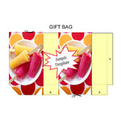 Frozen Treats Gift Bag Template PDF Instant Download