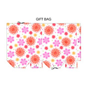 Fun Flowers Gift Bag Template PDF Instant Download