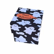 Halloween Ghosts Gift Box Template PDF Instant Download