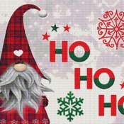 Ho Ho Ho Cross Stitch Pattern