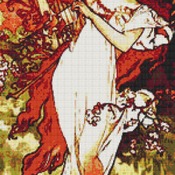 Spring Cross Stitch Pattern