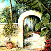 Tranquil Garden II Cross Stitch Pattern