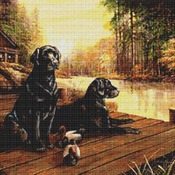 Waiting Cross Stitch Pattern