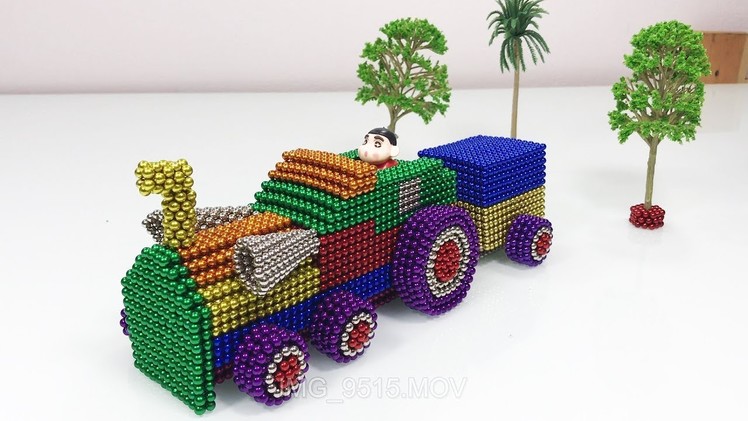 200% Satisfaction Video - How To Make a Truck with 35000 Mini Magnetic Balls