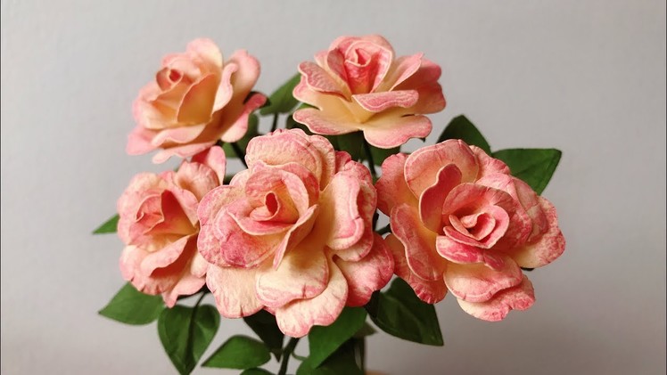 ABC TV | How To Make Mini Rose Paper Flower | Flower Die Cuts - Craft Tutorial