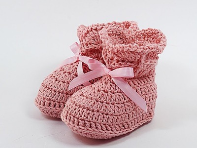 Crochet baby shoes very easy Majovel crochet #crochet