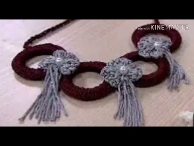 Crochet Necklace New Design