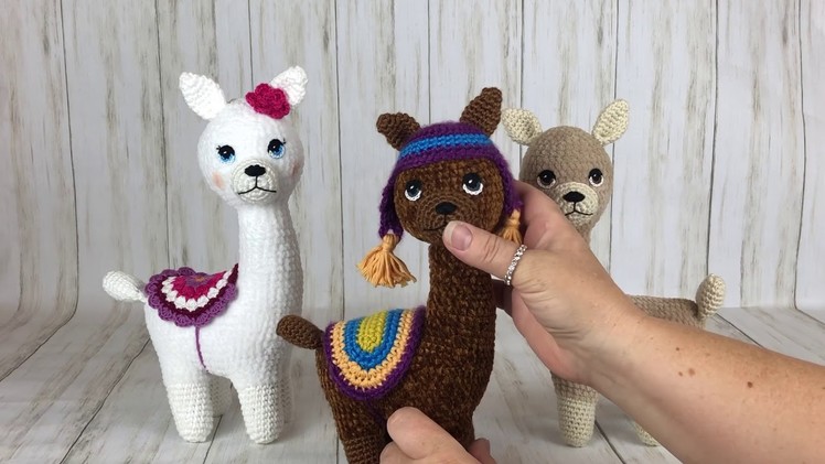 Crochet pattern for Llama