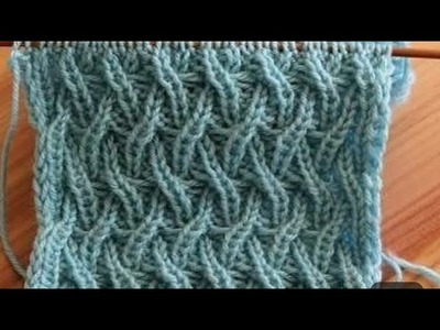 Dancing veins knitting pattern for babies sweater
