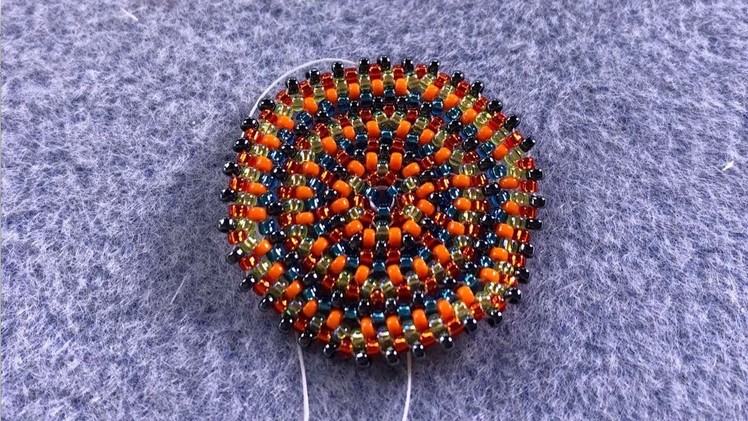 How to bead weave: creating circular bead circles