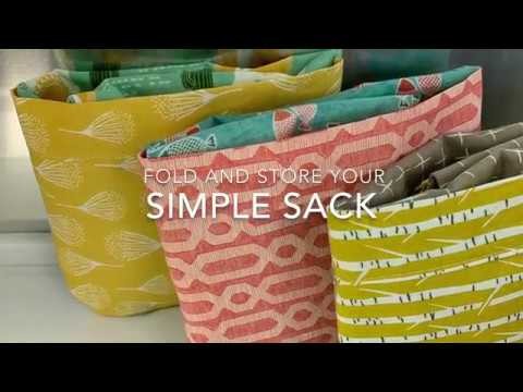 How to Fold and Store your Simple Sack