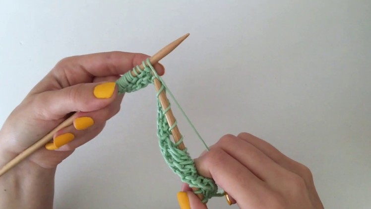 How to knit seafoam stitch I | WE ARE KNITTERS