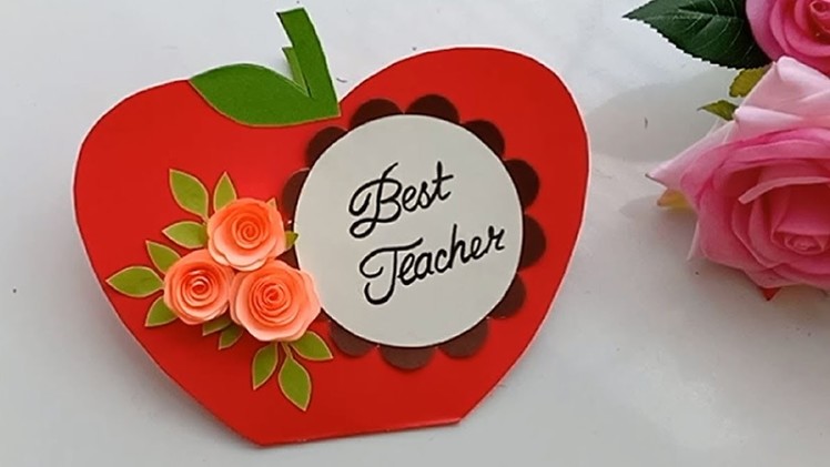How to make Card for favorite Teacher | Greeting Card for Teacher's
