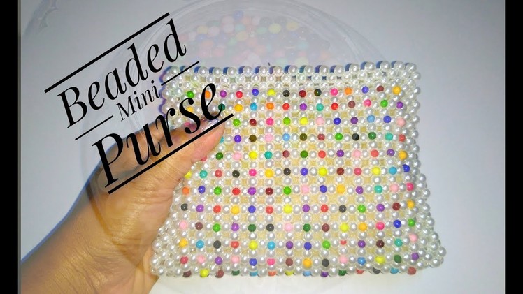 How To Make Crystal.Beaded  Purse |Mini Purse.Handbag.Clutch New design |Nomi.Namita crafts|