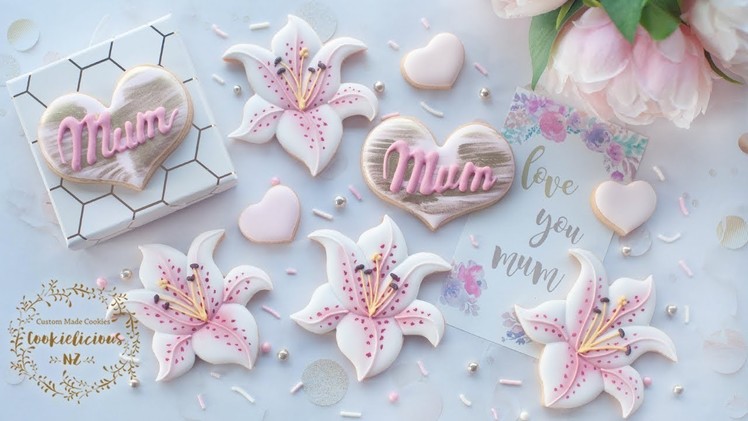 How to make Lily cookies for Mother's Day