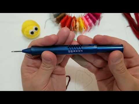How to Use Ultra-Punch Needle To Create Your Punch Needle Embroidery Project, Tutorial