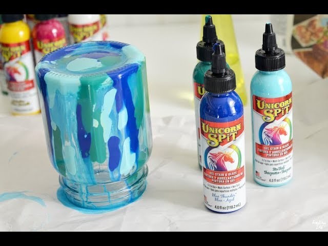 Mermaid Jar Light Craft with Unicorn Spit