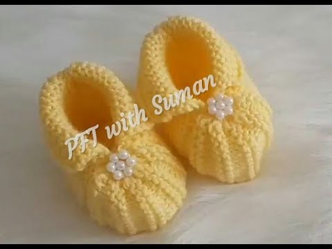 New Baby Booties knitting design.pattern #88 for beginners,cardigan, sweater, jacket ||in hindi||