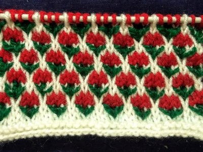 New Knitting Pattern. Design For Baby Sweater (Multicolour)