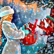 Christmas Basket Cross Stitch Pattern