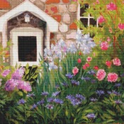 Back Door Garden Cross Stitch Pattern