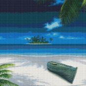 Beached Cross Stitch Pattern