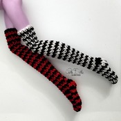 PATTERN: MHD Socks and Stockings in Various sizes by GothDollie