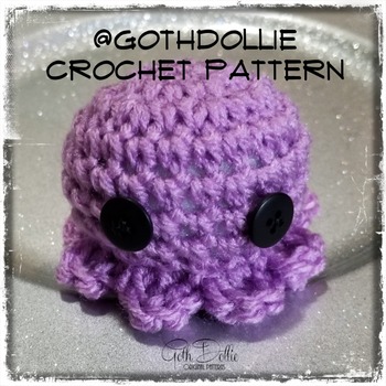 PATTERN: Amigurumi Baby Octopi Crochet Pattern By GothDollie