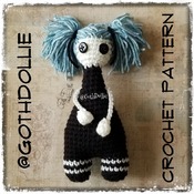 PATTERN: Amigurumi Bootyful Penny doll by GothDollie