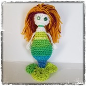 PATTERN: Amigurumi Bootyful Mermaid doll by GothDollie