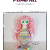 PATTERN: Amigurumi Bootyful Mermaid doll by GothDollie