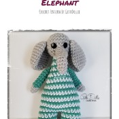 PATTERN: Amigurumi Bootyful Elephant doll by GothDollie