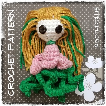 PATTERN: Amigurumi Gorgie Doll Crochet Pattern By GothDollie