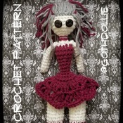 PATTERN: Amigurumi Kan Kan Doll by GothDollie