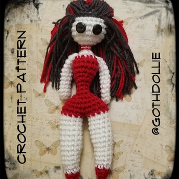 PATTERN: Amigurumi Pinup Doll by GothDollie
