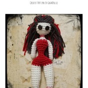 PATTERN: Amigurumi Pinup Doll by GothDollie