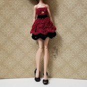 PATTERN: EAH Layered Party Dress/Gown by GothDollie