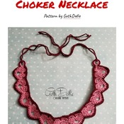 PATTERN: Edwardian Inspired Crochet Choker Necklace by GothDollie