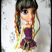 PATTERN: La Dee Da Doll Pixie Dress by GothDollie