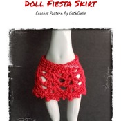 PATTERN: Monster Ever After High Fiesta Skirt by GothDollie