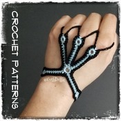 PATTERN: No3 Cyber Slave bracelet by GothDollie