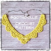 PATTERN: Victorian Choker Necklace #4 by GothDollie