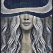 Under The Hat Cross Stitch Pattern